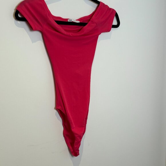 Hot Pink Zara Bodysuit - Picture 2 of 4